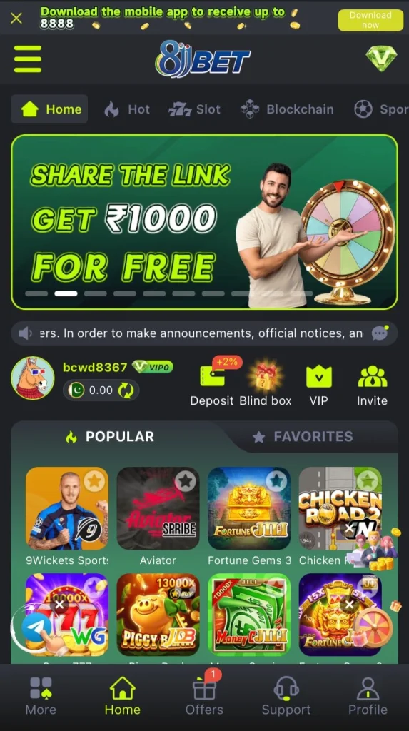 8JJBet Game