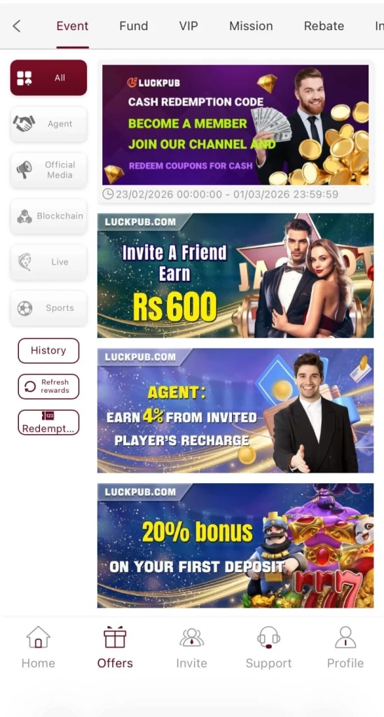 LuckPub Game